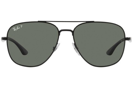 Sunglasses Ray-Ban RB3683 002/58 Polarized Pilot Schwarz