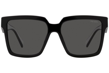 Sonnenbrille Prada PR24ZS 1AB5S0 Quadratisch Schwarz