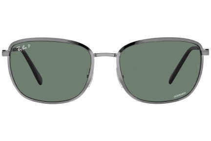 Sonnenbrille Ray-Ban RB3705 004/O9 Rechteck Silber