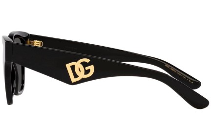 Sonnenbrille Dolce & Gabbana DG4437 501/87 Cat Eye Schwarz