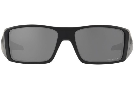 Sonnenbrille Oakley Heliostat OO9231-02 Polarized Rechteck Schwarz