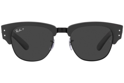 Sonnenbrille Ray-Ban Mega Clubmaster RB0316S 136748 Polarized Browline Schwarz