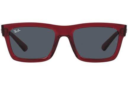 Sonnenbrille Ray-Ban Warren RB4396 667987 Rechteck Rot