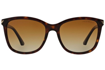 Sonnenbrille Emporio Armani EA4060 5026T5 Polarized Quadratisch Havanna