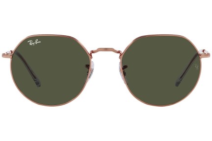 Sonnenbrille Ray-Ban Jack RB3565 920231 Rund Braun