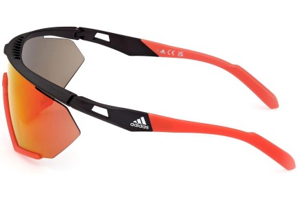 Sonnenbrille Adidas Sport SP0071 05L Monoscheibe | Shield Schwarz