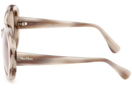 Sonnenbrille Max Mara MM0074 20E Groß Beige