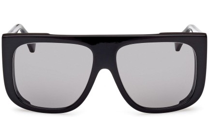 Sonnenbrille Max Mara MM0073 01A Flat Top Schwarz