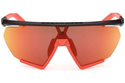 Sonnenbrille Adidas Sport SP0071 05L Monoscheibe | Shield Schwarz