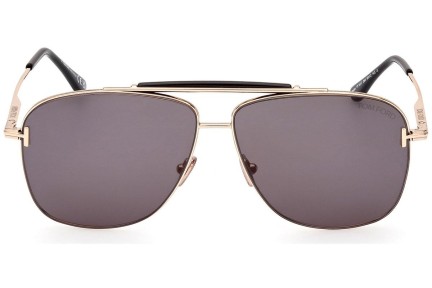 Sonnenbrille Tom Ford FT1017 28A Pilot Gold