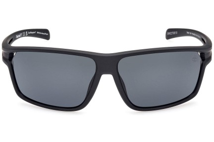 Sonnenbrille Timberland TB9307 02D Polarized Rechteck Schwarz