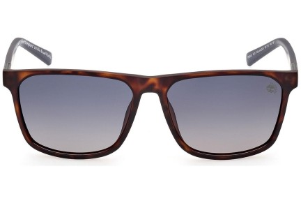 Sonnenbrille Timberland TB9312 52D Polarized Quadratisch Havanna