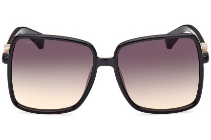 Sunglasses Max Mara MM0064-H 01B Groß Schwarz