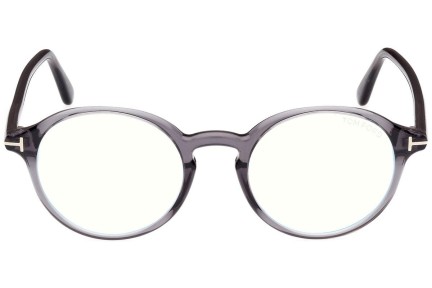 Brillen Tom Ford FT5867-B 020 Rund Grau