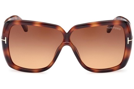 Sonnenbrille Tom Ford FT1037 52F Groß Havanna