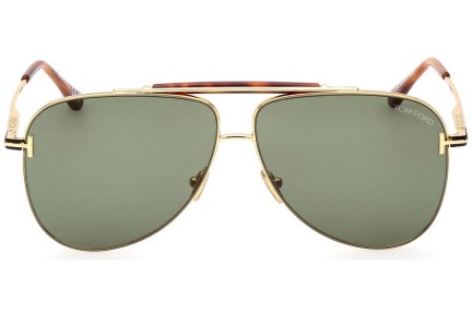 Sonnenbrille Tom Ford FT1018 30N Pilot Gold