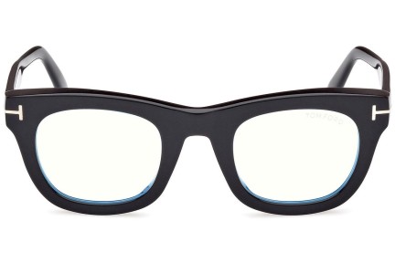 Glasses Tom Ford FT5872-B 001 Quadratisch Schwarz