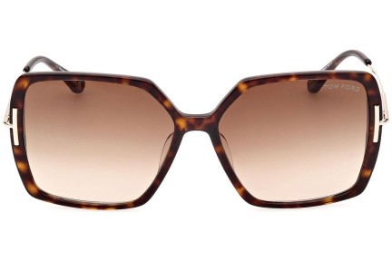 Sonnenbrille Tom Ford FT1039 52F Quadratisch Havanna