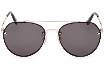 Sunglasses Bally BY0106-H 32A Pilot Schwarz