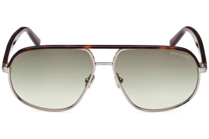 Sonnenbrille Tom Ford FT1019 14P Pilot Havanna