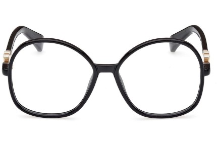 Brillen Max Mara MM5100 001 Rund Schwarz