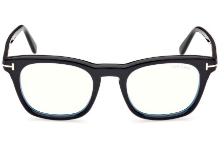 Glasses Tom Ford FT5870-B 001 Quadratisch Schwarz