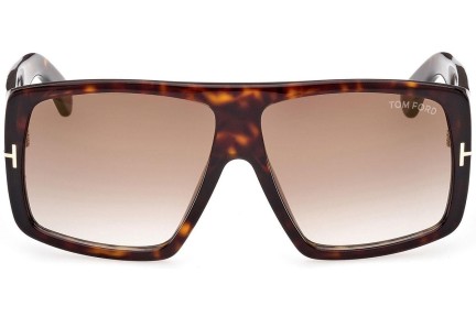 Sonnenbrille Tom Ford FT1036 52F Quadratisch Havanna