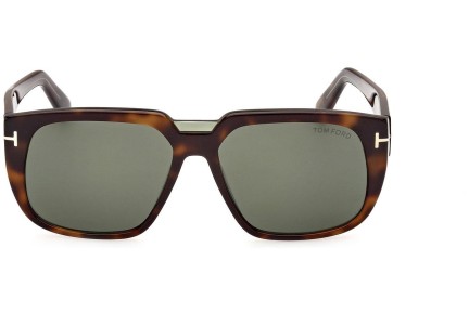 Sonnenbrille Tom Ford FT1025 56N Quadratisch Havanna