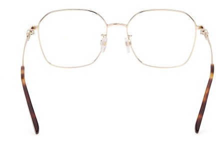 Glasses Bally BY5072-H 032 Quadratisch Gold