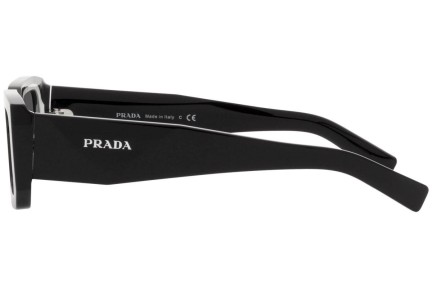 Sonnenbrille Prada PR06YS 09Q5S0 Rechteck Schwarz