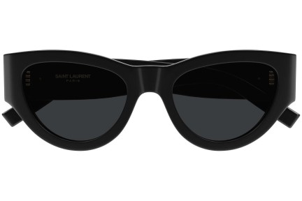 Sonnenbrille Saint Laurent SLM94 001 Cat Eye Schwarz