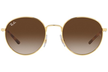 Sunglasses Ray-Ban RB3681 001/13 Rund Gold