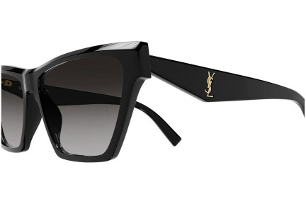 Sonnenbrille Saint Laurent SLM103 001 Quadratisch Schwarz