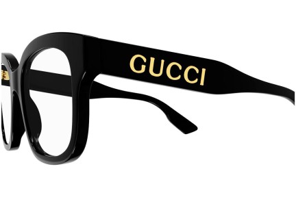 Brillen Gucci GG1155O 001 Quadratisch Schwarz