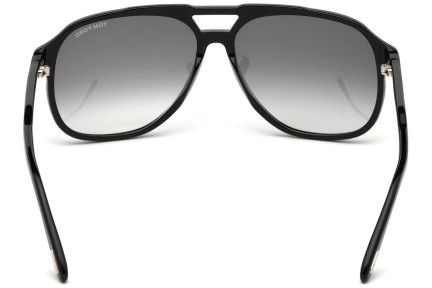 Sonnenbrille Tom Ford FT0753 01B Pilot Schwarz