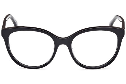 Brillen Max Mara MM5102 001 Rund Schwarz