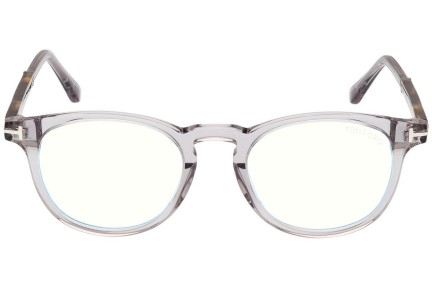 Glasses Tom Ford FT5891-B 020 Rund Grau