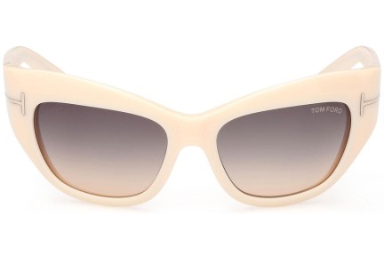 Sunglasses Tom Ford Brianna FT1065 25B Cat Eye Beige