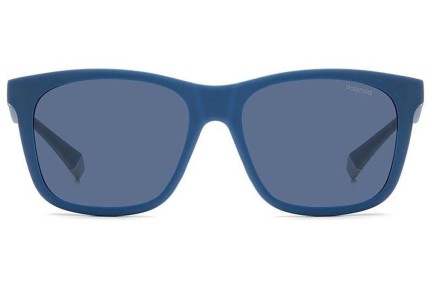 Brillen Polaroid PLD2148/CS FLL/C3 Polarized Quadratisch Blau