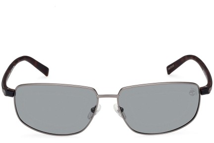 Sonnenbrille Timberland TB9325 09R Polarized Rechteck Silber