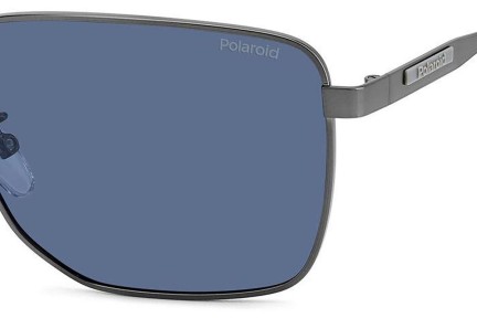 Sunglasses Polaroid PLD2143/G/S/X R80/C3 Polarized Rechteck Grau