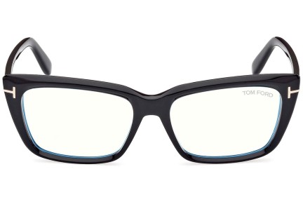 Glasses Tom Ford FT5894-B 001 Quadratisch Schwarz