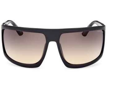 Sunglasses Tom Ford Clint 2 FT1066 01B Flat Top Schwarz