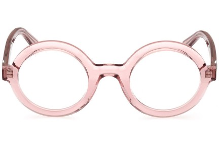 Glasses Moncler ML5194 072 Rund Rosa