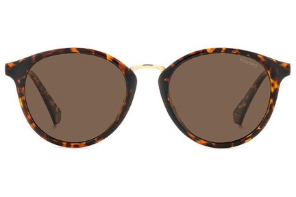 Sonnenbrille Polaroid PLD4147/S/X 086/SP Polarized Rund Havanna