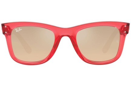 Sonnenbrille Ray-Ban Wayfarer Reverse RBR0502S 67132O Quadratisch Rosa