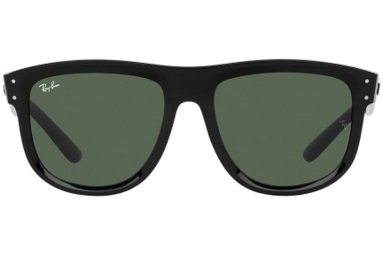 Sonnenbrille Ray-Ban Boyfriend Reverse RBR0501S 6677VR Quadratisch Schwarz