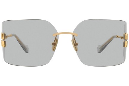 Sonnenbrille Miu Miu MU54YS 5AK30B Quadratisch Gold