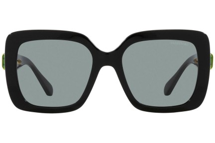 Sonnenbrille Swarovski SK6001 1001/1 Quadratisch Schwarz