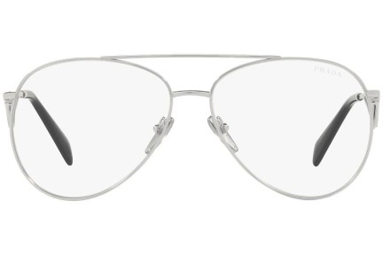 Sunglasses Prada PR73ZS 1BC08N Pilot Silber